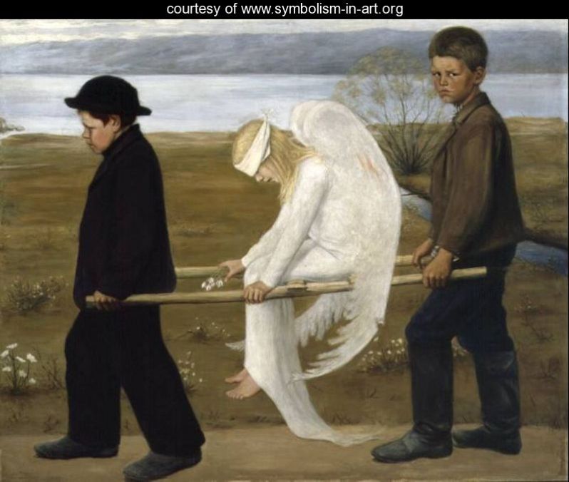 The Wounded Angel, by Hugo Simberg, 1903 The Wounded Angel by Hugo Simberg