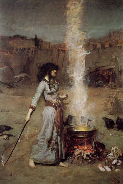 513px-John_William_Waterhouse_-_Magic_Circle